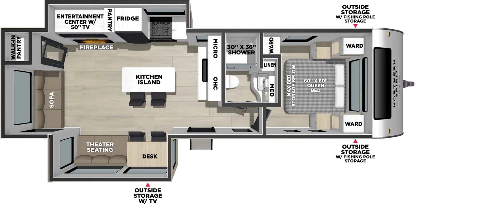 2975RL Floorplan Image